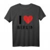 I Love Berlin Fan T-Shirt – Stadtliebhaber Geschenk für Berlin- und Deutschland-Fans