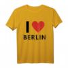 I Love Berlin Fan T-Shirt – Stadtliebhaber Geschenk für Berlin- und Deutschland-Fans
