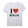 I Love Berlin Fan T-Shirt – Stadtliebhaber Geschenk für Berlin- und Deutschland-Fans