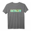 BERLIN DETROIT Techno DJ Club T-Shirt – Elektronische Musik, Festival & Party Outfit für Raver und Fans