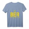 Teams - Alba Berlin Dark Blue T-Shirt – Klassisches Fan-Shirt mit doppeltem Saum