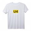 U4 -T-Shirt - Berlin, Stylisches Souvenir für Berlin-Besucher und Berliner, mit U-Bahn Design