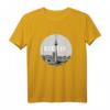 Berlin City Skyline Fernsehturm T-Shirt - Retro Stadt Berlin Geschenk für Fans & Berliner, ideal zum Geburtstag & Jubiläum