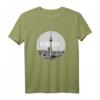 Berlin City Skyline Fernsehturm T-Shirt - Retro Stadt Berlin Geschenk für Fans & Berliner, ideal zum Geburtstag & Jubiläum