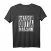 Straight Outta Marzahn T-Shirt - Berlin Stadtteil Geschenk, Vintage Retro Design für Geburtstag, Weihnachten & Jahrestag