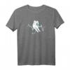 Herzschlag EKG Eishockeyspieler T-Shirt für Kinder & Erwachsene - Perfektes Geschenk für Eishockeyfans und -spieler
