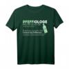 Pfeffiologe T-Shirt | Lustiges Party Design für Pfeffi-Fans & Schnapsliebhaber | Perfekt für Männertag, Vatertag & Party