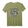 Straight Outta Marzahn Berlin T-Shirt – Stilvolles Stadtteil Motiv für Berliner und Marzahn-Bewohner als Geschenk oder zum Zeigen des Stadtteil-Stolzes
