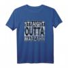 Straight Outta Marzahn Berlin T-Shirt – Stilvolles Stadtteil Motiv für Berliner und Marzahn-Bewohner als Geschenk oder zum Zeigen des Stadtteil-Stolzes
