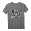 Straight Outta Marzahn Berlin T-Shirt – Stilvolles Stadtteil Motiv für Berliner und Marzahn-Bewohner als Geschenk oder zum Zeigen des Stadtteil-Stolzes