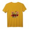 Damen Floral Berlin Deutschland V-Ausschnitt T-Shirt – Trendiges Sommer- und Alltagsshirt für Reisen, Partys & mehr