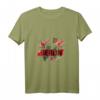 Damen Floral Berlin Deutschland V-Ausschnitt T-Shirt – Trendiges Sommer- und Alltagsshirt für Reisen, Partys & mehr