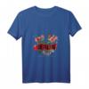 Damen Floral Berlin Deutschland V-Ausschnitt T-Shirt – Trendiges Sommer- und Alltagsshirt für Reisen, Partys & mehr