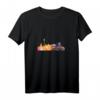 Skyline Berlin Deutschland Hauptstadt Watercolor Look T-Shirt - Künstlerisch gestaltetes Souvenir für Berlin Fans und Großstadtliebhaber