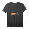 Skyline Berlin Deutschland Hauptstadt Watercolor Look T-Shirt - Künstlerisch gestaltetes Souvenir für Berlin Fans und Großstadtliebhaber