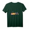 Skyline Berlin Deutschland Hauptstadt Watercolor Look T-Shirt - Künstlerisch gestaltetes Souvenir für Berlin Fans und Großstadtliebhaber