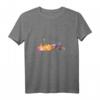 Skyline Berlin Deutschland Hauptstadt Watercolor Look T-Shirt - Künstlerisch gestaltetes Souvenir für Berlin Fans und Großstadtliebhaber