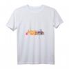 Skyline Berlin Deutschland Hauptstadt Watercolor Look T-Shirt - Künstlerisch gestaltetes Souvenir für Berlin Fans und Großstadtliebhaber