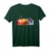 Berlin Skyline Wasserfarben T-Shirt - Künstlerisches Design der Hauptstadt für Fans, Reisen & Alltag