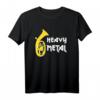 HEAVY METAL - Lustiges Blasorchester & Blasmusik T-Shirt für Tenorhornspieler, Fans & Musiker - Perfektes Geschenk für Weihnachten & Geburtstag