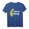 HEAVY METAL - Lustiges Blasorchester & Blasmusik T-Shirt für Tenorhornspieler, Fans & Musiker - Perfektes Geschenk für Weihnachten & Geburtstag
