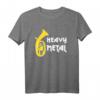HEAVY METAL - Lustiges Blasorchester & Blasmusik T-Shirt für Tenorhornspieler, Fans & Musiker - Perfektes Geschenk für Weihnachten & Geburtstag