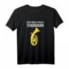 Lustiges Tenorhorn T-Shirt für Frauen & Mädchen - Perfektes Geschenk für Musikerinnen im Blasorchester, Brass Bands & Marching Band
