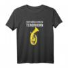 Lustiges Tenorhorn T-Shirt für Frauen & Mädchen - Perfektes Geschenk für Musikerinnen im Blasorchester, Brass Bands & Marching Band