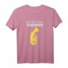 Lustiges Tenorhorn T-Shirt für Frauen & Mädchen - Perfektes Geschenk für Musikerinnen im Blasorchester, Brass Bands & Marching Band