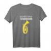 Lustiges Tenorhorn T-Shirt für Frauen & Mädchen - Perfektes Geschenk für Musikerinnen im Blasorchester, Brass Bands & Marching Band