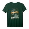 I Am Not Ashamed Of The Gospel Römer 1:16 Christliches T-Shirt – Ermutigung und Glaubensbekenntnis als Geschenk für Christen