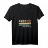 Damen Vintage Bielefeld Postleitzahlen T-Shirt mit V-Ausschnitt - Nostalgisches Heimat-Design mit alter PLZ 4800, Perfekt als Geschenk zum Geburtstag