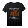 Bulldogs Football Bielefeld Retro Fan T-Shirt – Erinnerung oder Geschenk für Fans, Spieler & Freunde in allen Altersklassen