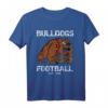 Bulldogs Football Bielefeld Retro Fan T-Shirt – Erinnerung oder Geschenk für Fans, Spieler & Freunde in allen Altersklassen
