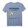 Sumsi Mit Po Optimismus - Lustiges Bienen Imkerei T-Shirt für Imker und Bienenliebhaber