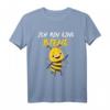 Ich Bin Eine Biene Imker Halloween Kostüm & Fasching T-Shirt – Lustiges Geschenk für Bienenliebhaber, Imker & Tierfreunde