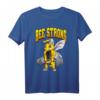 Bee Strong Fitness Gym Biene Bodybuilding T-Shirt – Lustiges Workout-Outfit für Bodybuilder, Fitnesstrainer & als Geschenk zu Weihnachten & Geburtstag