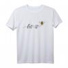 Let It Bee Handgezeichnetes Bienen Imker Line Art Damen T-Shirt – Perfekt als Geschenk zu Geburtstag, Weihnachten, Mutter- und Vatertag für Naturliebhaberinnen