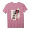 Japanisches Kawaii Geisha-Mädchen in Kimono - Kunst Druck T-Shirt für Anime, Manga & Japan-Liebhaber als Geschenk