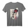 Japanisches Kawaii Geisha-Mädchen in Kimono - Kunst Druck T-Shirt für Anime, Manga & Japan-Liebhaber als Geschenk