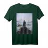 Caspar David Friedrichs Wanderer über den Nebelmeer T-Shirt - Romantisches Kunstmotiv, klassisch geschnitten