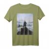 Caspar David Friedrichs Wanderer über den Nebelmeer T-Shirt - Romantisches Kunstmotiv, klassisch geschnitten
