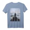 Caspar David Friedrichs Wanderer über den Nebelmeer T-Shirt - Romantisches Kunstmotiv, klassisch geschnitten