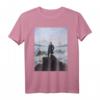 Caspar David Friedrichs Wanderer über den Nebelmeer T-Shirt - Romantisches Kunstmotiv, klassisch geschnitten