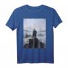 Caspar David Friedrichs Wanderer über den Nebelmeer T-Shirt - Romantisches Kunstmotiv, klassisch geschnitten