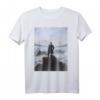 Caspar David Friedrichs Wanderer über den Nebelmeer T-Shirt - Romantisches Kunstmotiv, klassisch geschnitten
