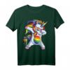 Dabbing Einhorn LGBT Pride Regenbogen Flagge Sonnenbrille T-Shirt – Trendiges Support Shirt für Pride-Paraden, Menschenrechte & LGBTQ Gemeinschaft