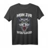 Nein zur Wolfsjagd - Naturschutz & Tierschutz Protest T-Shirt für Wolf-Fans und Umweltschützer