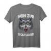 Nein zur Wolfsjagd - Naturschutz & Tierschutz Protest T-Shirt für Wolf-Fans und Umweltschützer