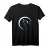 Wolfgeheul in der Nacht Geschenk T-Shirt – Lustiges Tiermotiv für Natur- und Wolf Liebhaber, Jäger & Tierfreunde